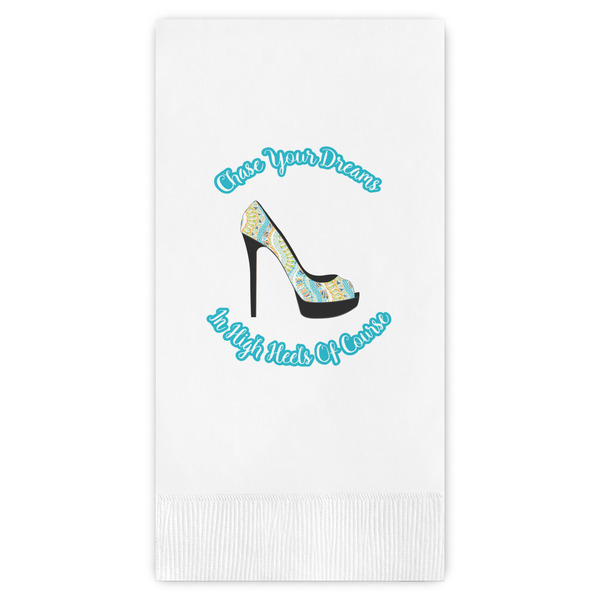 Custom High Heels Guest Paper Towels - Full Color