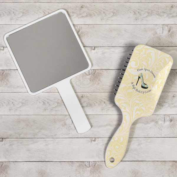 High Heels Hair Brush - In Context