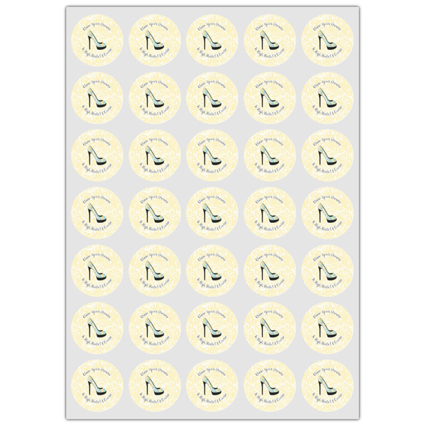 High Heels Icing Circle - XSmall - Set of 35