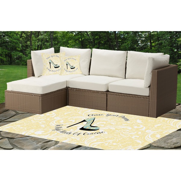High Heels Indoor / Outdoor Rug & Cushions