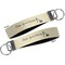 High Heels Key-chain - Metal and Nylon - Front and Back