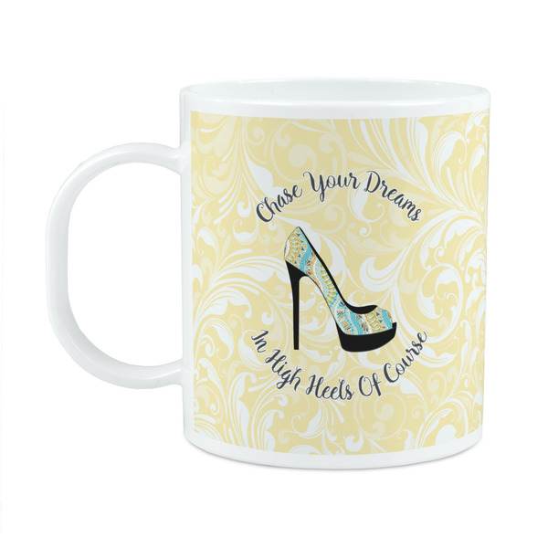 Custom High Heels Plastic Kids Mug