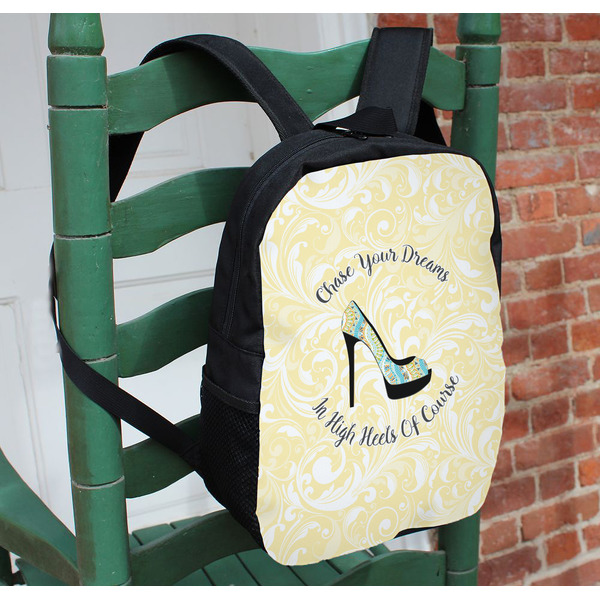 High Heels Kids Backpack - In Context