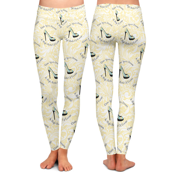 High Heels Ladies Leggings - Front and Back