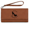 High Heels Ladies Leatherette Wallet - Laser Engraved