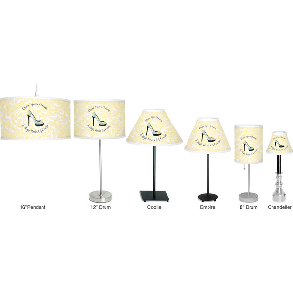 High Heels Lamp Full View Size Comparison