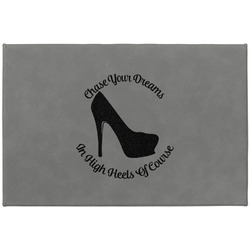 High Heels Large Gift Box w/ Engraved Leather Lid