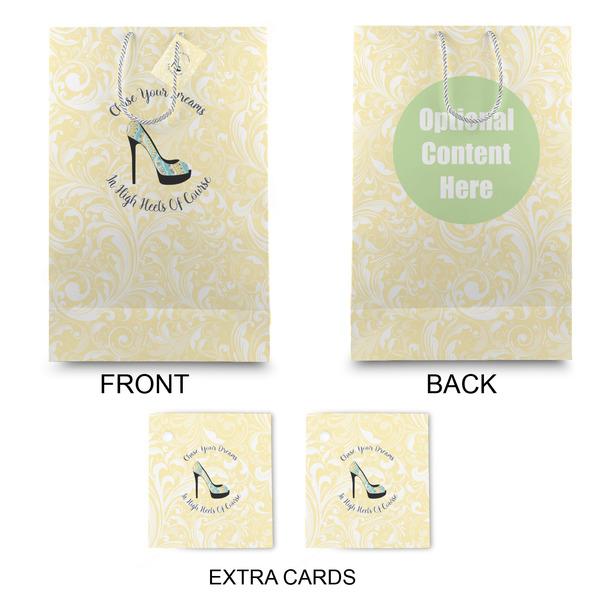 High Heels Large Gift Bag - Approval