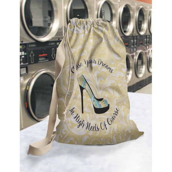 High Heels Laundry Bag in Laundromat