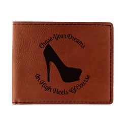 High Heels Leatherette Bifold Wallet