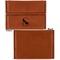 High Heels Leather Business Card Holder Front Back Single Sided - Apvl