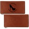 High Heels Leather Checkbook Holder Front and Back Single Sided - Apvl
