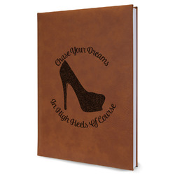 High Heels Leather Sketchbook - Large - Single Sided