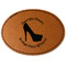High Heels Faux Leather Iron On Patch - Oval