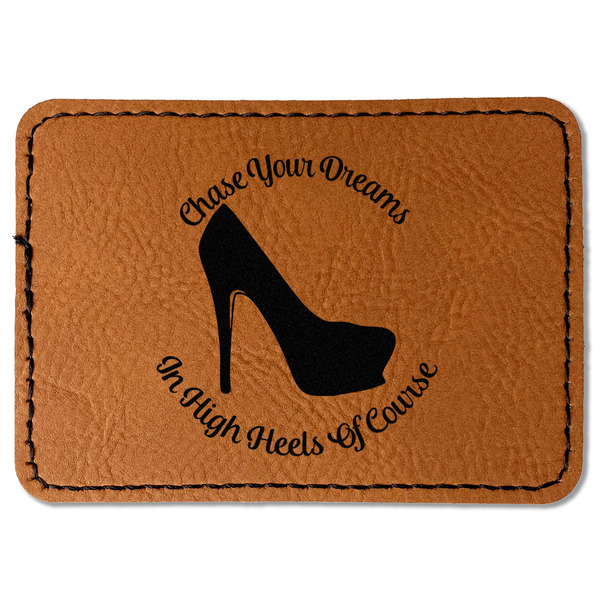 High Heels Leatherette Patches - Rectangle