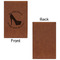 High Heels Leatherette Sketchbooks - Small - Single Sided - Front & Back View