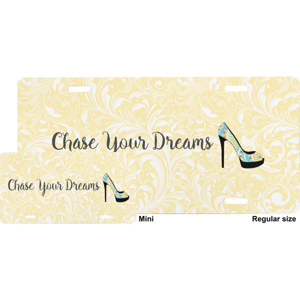 High Heels License Plate (Sizes)