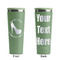 High Heels Light Green RTIC Everyday Tumbler - 28 oz. - Front and Back