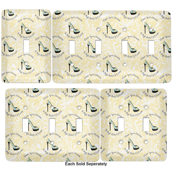 High Heels Light Switch Covers all sizes