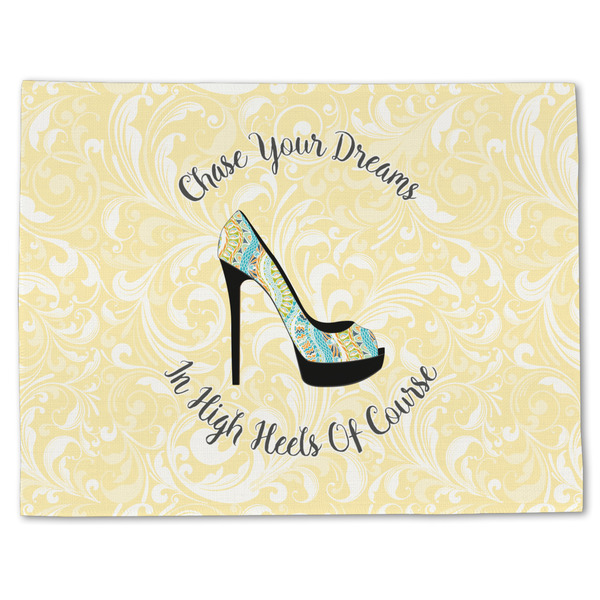 High Heels Linen Placemat - Front