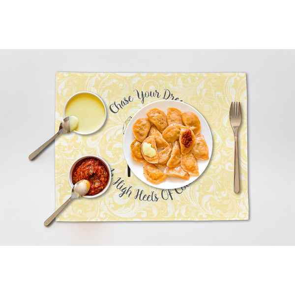 High Heels Linen Placemat - Lifestyle (single)