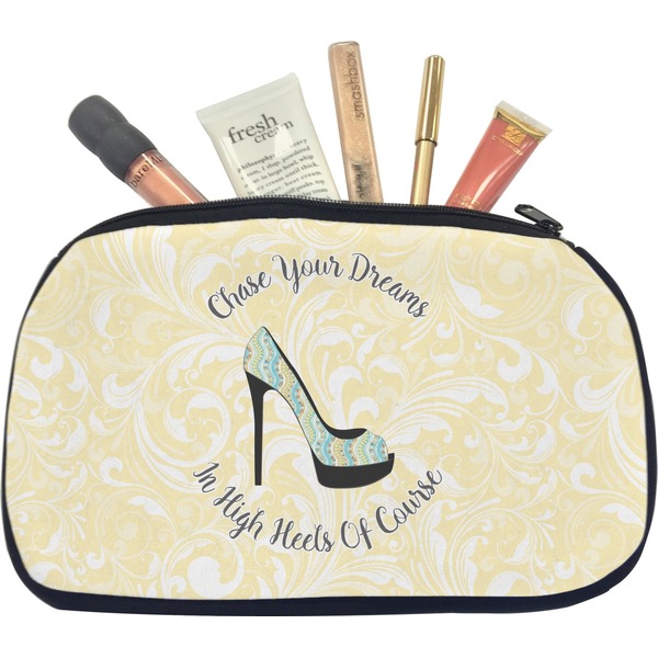 Custom High Heels Makeup / Cosmetic Bag - Medium