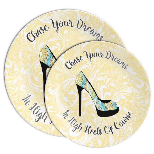 High Heels Melamine Plates - PARENT/MAIN