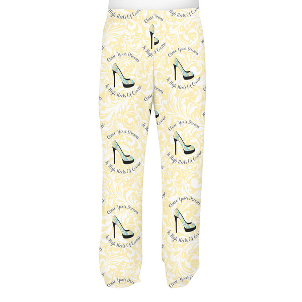 High Heels Men's Pjs Back - on model