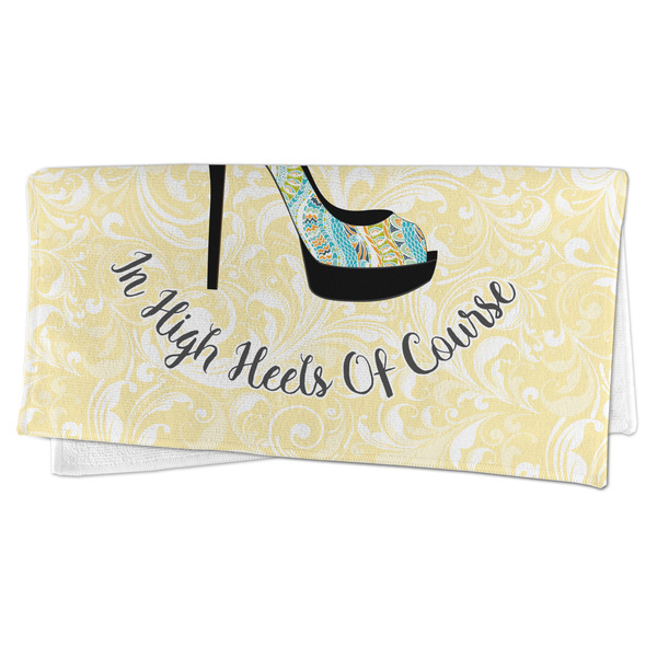 High Heels Microfiber Dish Rag - FOLDED (half)