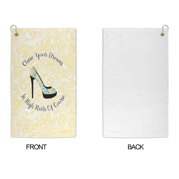 High Heels Microfiber Golf Towels - APPROVAL