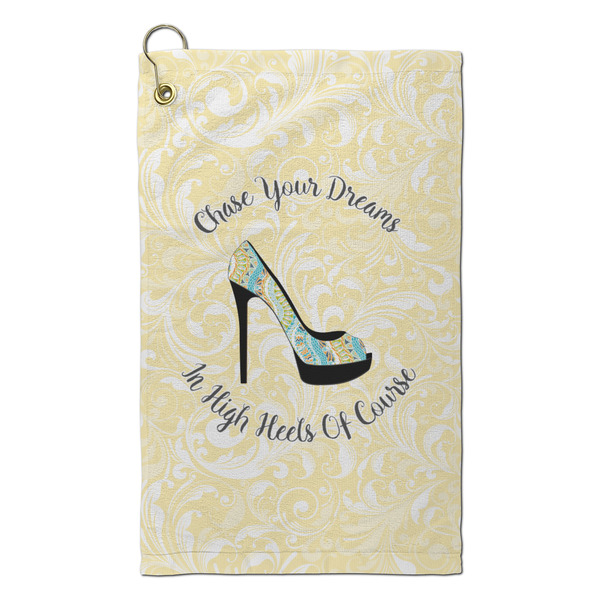 Custom High Heels Microfiber Golf Towel - Small