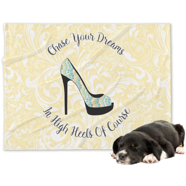 Custom High Heels Dog Blanket - Regular