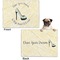 High Heels Microfleece Dog Blanket - Regular - Front & Back