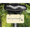 High Heels Mini License Plate on Bicycle - LIFESTYLE Two holes