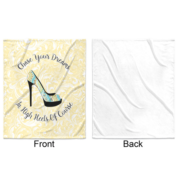 High Heels Minky Blanket - 50"x60" - Single Sided - Front & Back