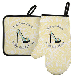 High Heels Left Oven Mitt & Pot Holder Set