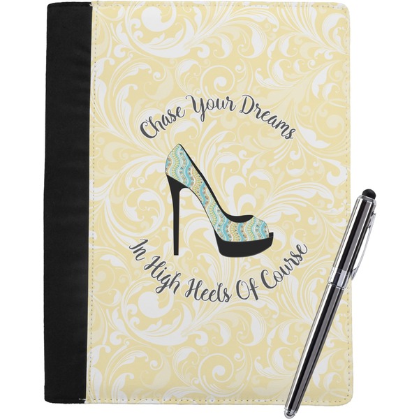 Custom High Heels Notebook Padfolio - Large