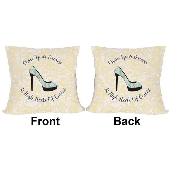 High Heels Outdoor Pillow - 18x18