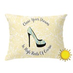 High Heels Outdoor Throw Pillow (Rectangular)