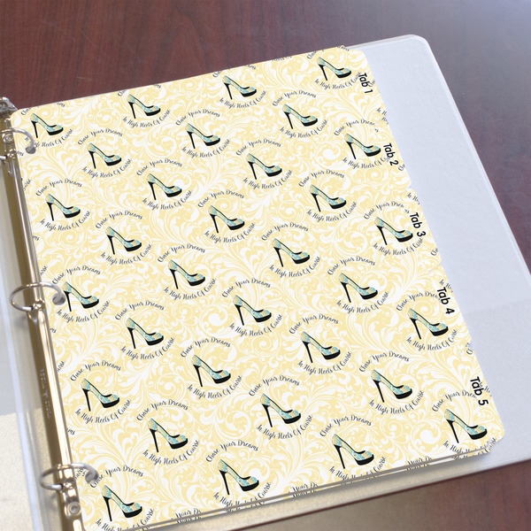 High Heels Page Dividers - Set of 5 - In Context