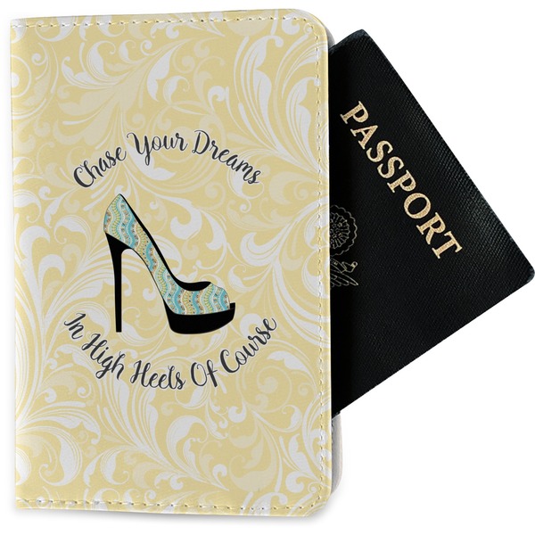 Custom High Heels Passport Holder - Fabric