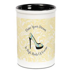 High Heels Ceramic Pencil Holders - Black