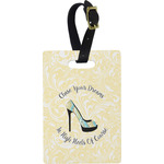 High Heels Plastic Luggage Tag - Rectangular