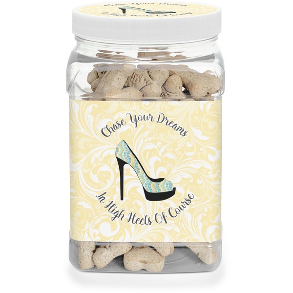 Custom High Heels Dog Treat Jar