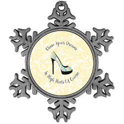High Heels Vintage Snowflake Ornament