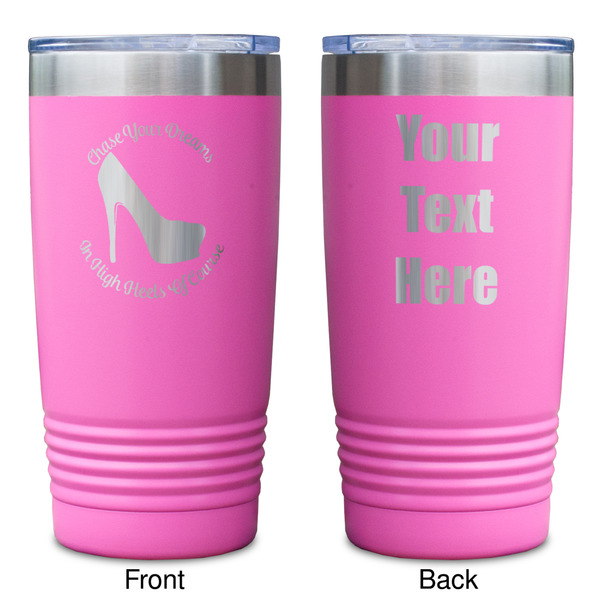 High Heels Pink Polar Camel Tumbler - 20oz - Double Sided - Approval