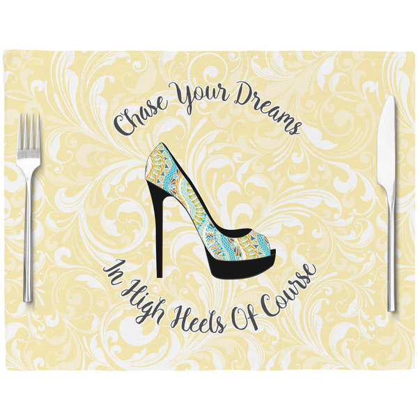 High Heels Placemat with Props