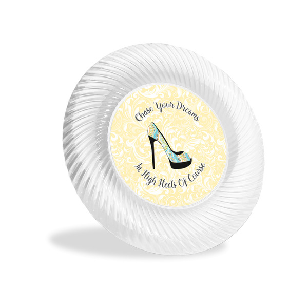 Custom High Heels Plastic Party Appetizer & Dessert Plates - 6"