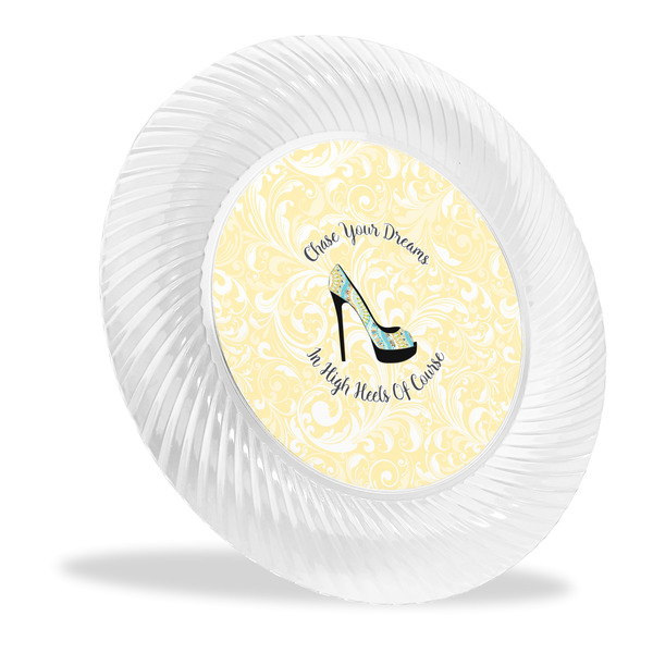 Custom High Heels Plastic Party Dinner Plates - 10"