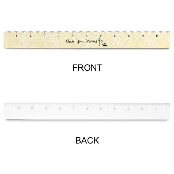 High Heels Plastic Ruler - 12" - APPROVAL